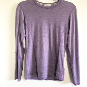 Smartwool Merino Wool Base layer Purple Size M